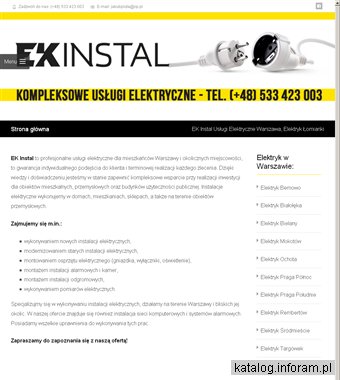 Elektryk Warszawa - Ekinstal