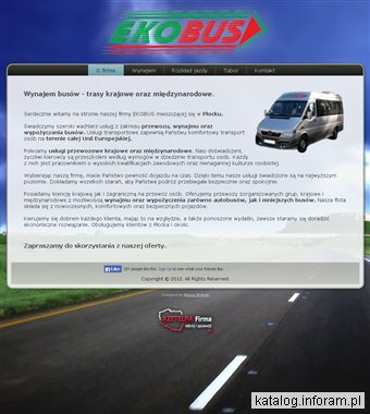 EkoBus wynajem autobusów Płock