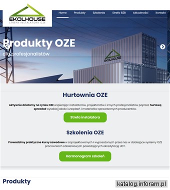 Hurtownia OZE - EkolHouse.pl