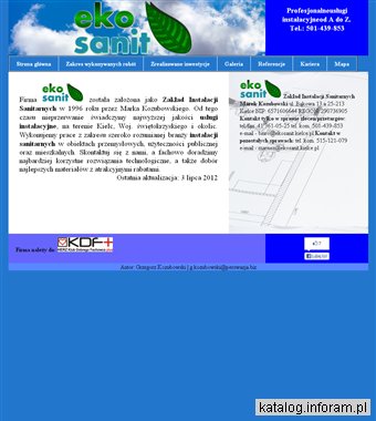 EkoSanit - instalacje sanitarne