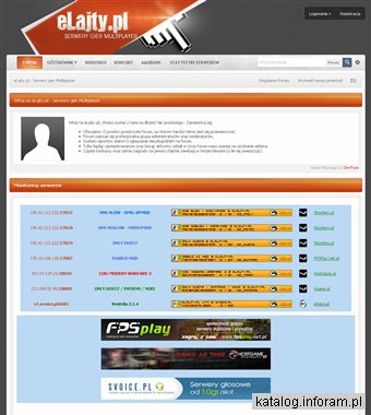 ELajty.pl - Serwery gier Multiplayer