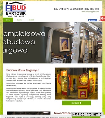 ELBUD kompleksowa zabudowa targowa
