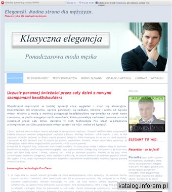 Moda męska - portal dla panów