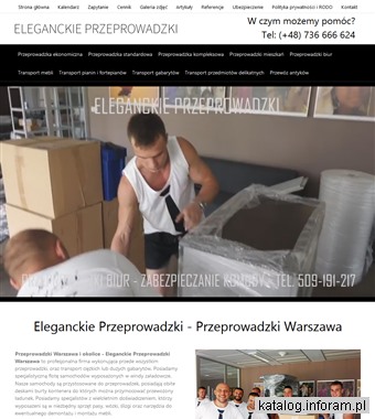 Transport mebli warszawa - eleganckieprzeprowadzki.pl