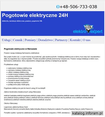 instalacje elektryczne usługi elektryczne pomiary