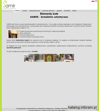 Elementy kute - producent