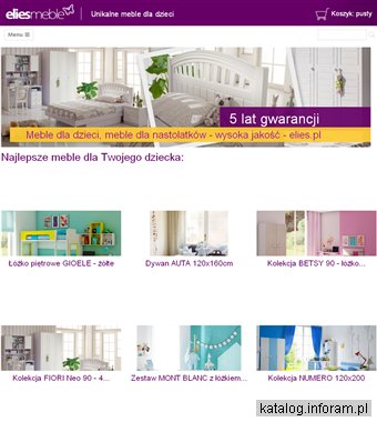 Słodkie meble dla dzieci