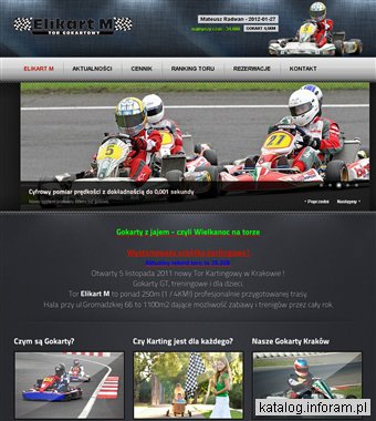 Gokarty Kraków - tor kartingowy Elikart M