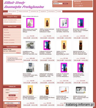 Eliksir urody kosmetyki profesjonalne