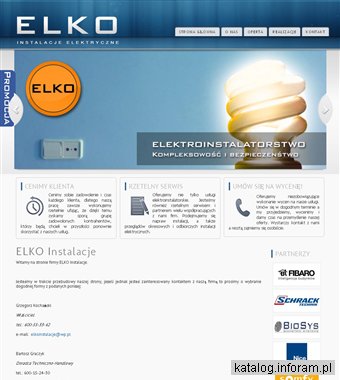 Instalacje elektryczne ELKO