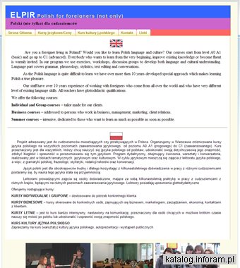 Elpirpolski - Kursy językowe i kulturowe dla obcokrajowców w Warszawie