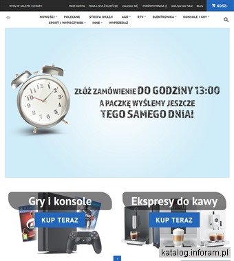 Sklep z elektroniką, AGD i RTV - Eltkom