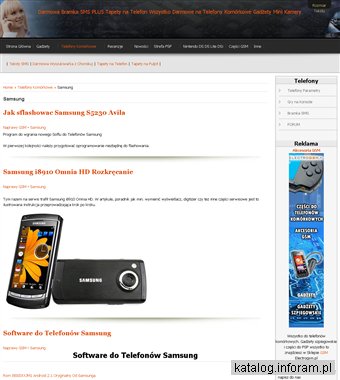 Akcesoria, poradniki do telefonów komórkowych