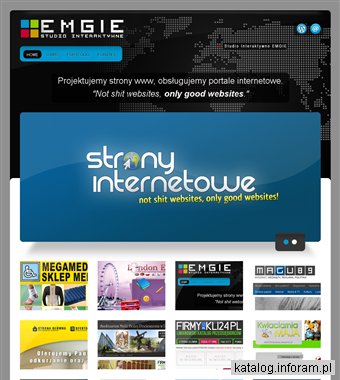 Projektowanie stron internetowych Limanowa, Mszana Dolna - EMGIE