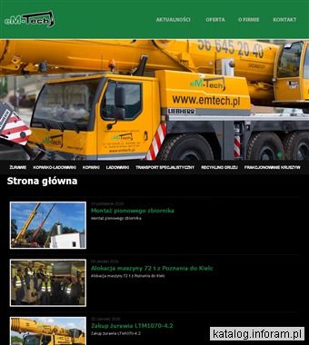 EM-TECH demontaż elektrowni wiatrowych