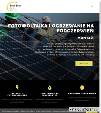 Fotowoltaika i ogrzewanie Ener Solar OZE