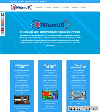 Enterius - Polskie sterowniki i ściemniacze LED