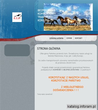 Bezpieczny i komfortowy transport koni.