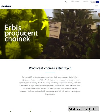 Producent choinek - erbis.com.pl