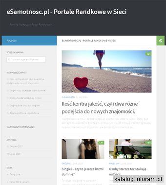 ESamotność - Ranking Najlepszych Portali Randkowych