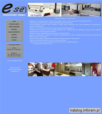 ESE Katowice - produkcja mebli, meble na wymiar