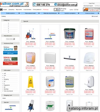 Esilver.com.pl - Sprzęt do sprzątania