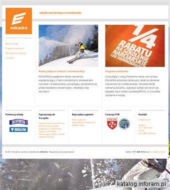 Eskadra - szkoła narciarstwa i snowboardu