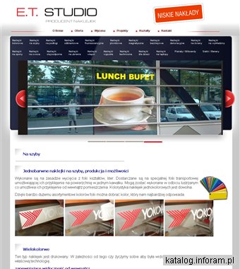 ET studio producent naklejek