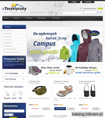 ETurystyczny.com - sprzęt turystyczny
