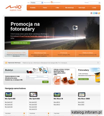 Mio Nawigacja Samochodowa GPS