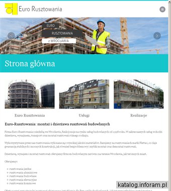 Euro Rusztowania sp. z o.o. rusztowania kominowe Wrocław