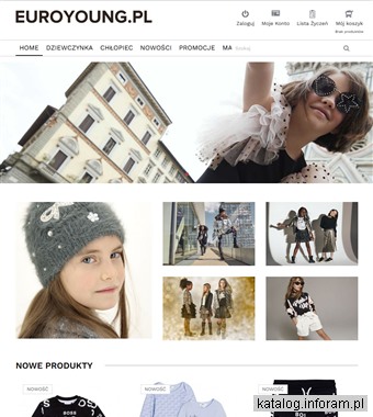 Moda dla dzieci - euroyoung.pl