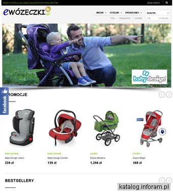 Sklep z wózkiami i fotelikami dla dzieci