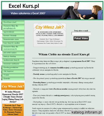 Kursy z Excela