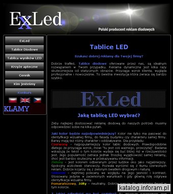 Panele Led - Exled - Reklama diodowa