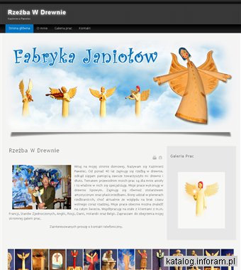 Rzeźba w drewnie - Fabryka Janiołów