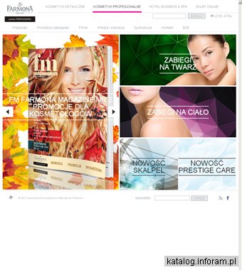 Pielęgnacja twarzy - kosmetyki FarmonaProfessional