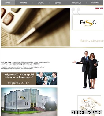 Fasc przyjazna strona finansów. Prowadzenie ksiąg rachunkowych Gdynia Rumia Gdańsk