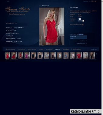 Bielizna i lounge wear marki Femme Fatale