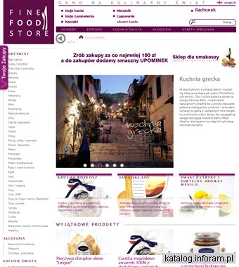 Fine food store delikatesy internetowe