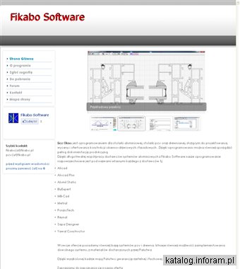 Fikabo Software - oprogramowanie dla stolarki aluminiowej, pcw i drewnianej
