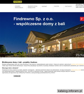 FINDREWNO DOMY DREWNIANE