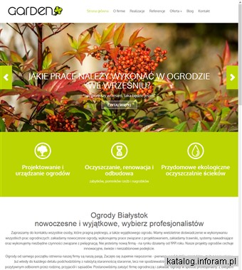 Zakładanie ogrodów Białystok - firmagarden.pl