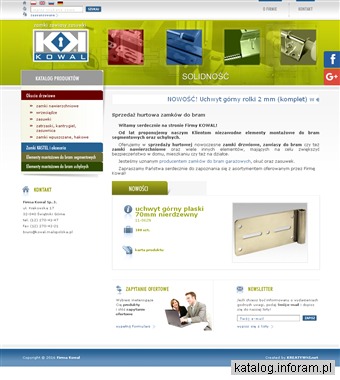 KOWAL Producent zamków hakowych