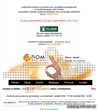 Drzwi wewnętrzne Białystok