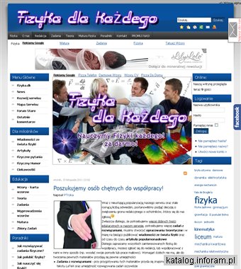 Fizyka Dla Każdego - darmowy kurs fizyki online