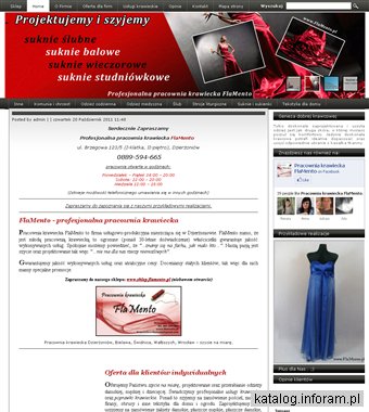 Szycie na miarę, pracownia krawiecka FlaMento