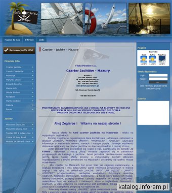 Czarter jachtów Mazury - Czarter Giżycko, Czarter Wilkasy