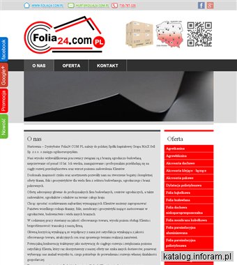 Folie, mata, geowłóknina, membrana i agrotkanina hurt