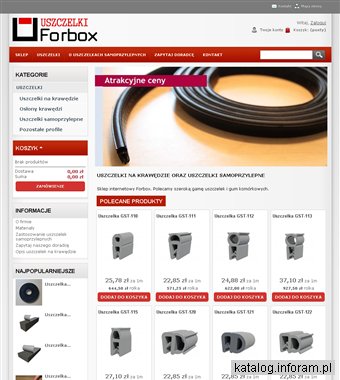 Gumowe uszczelki oringi